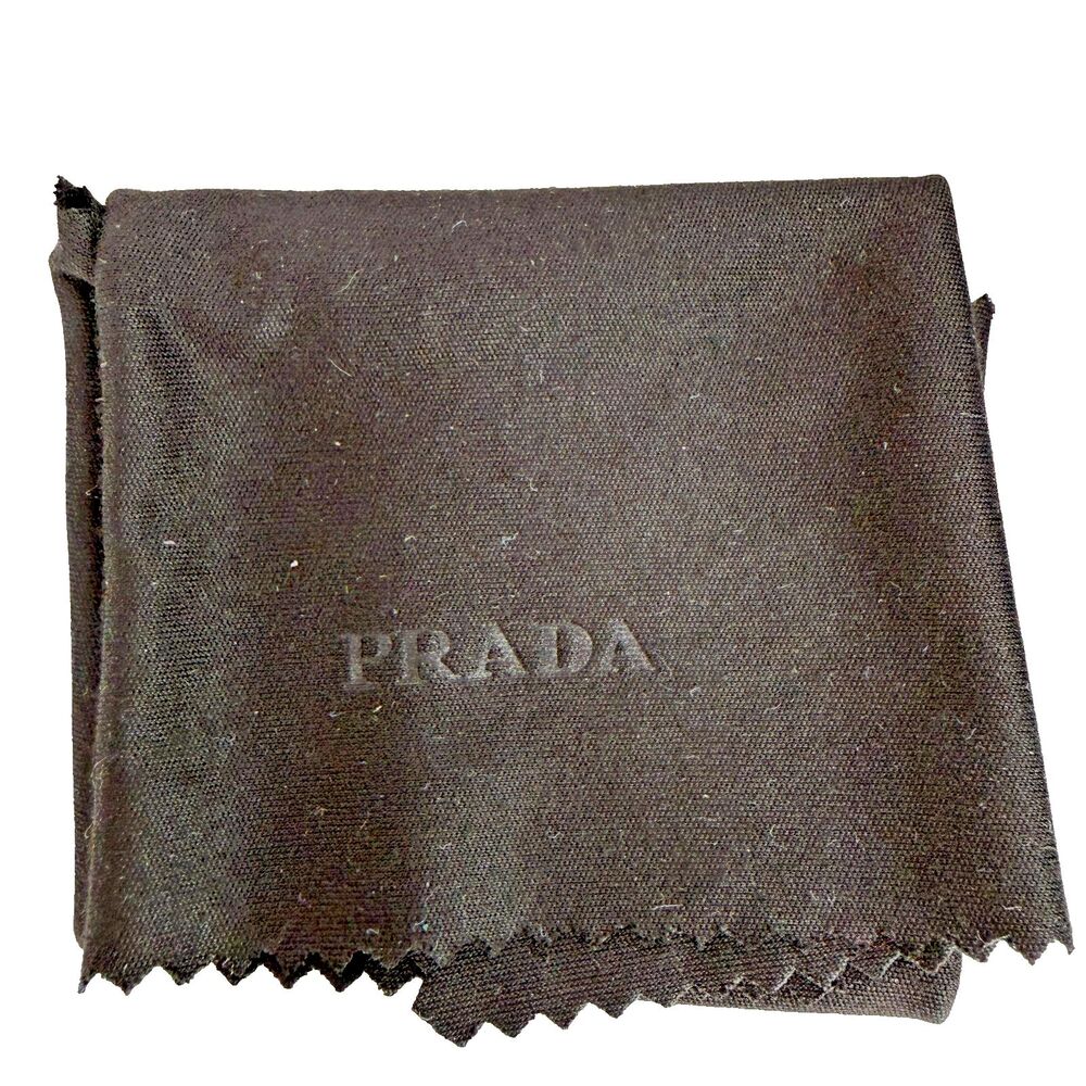 Prada Black Eyeglass Frames Sunglass SPR15L With Hard Case & Cleaning Cloth - Picture 2 of 8